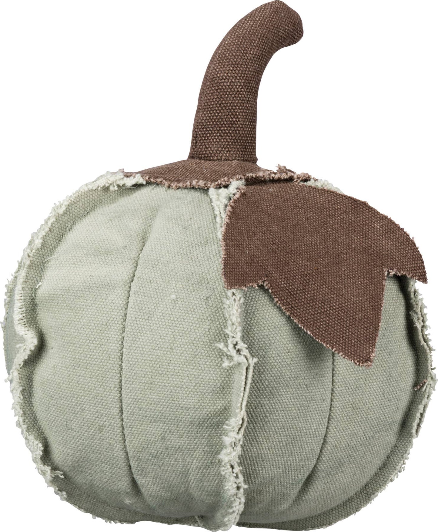 Green Fabric Small Pumpkin