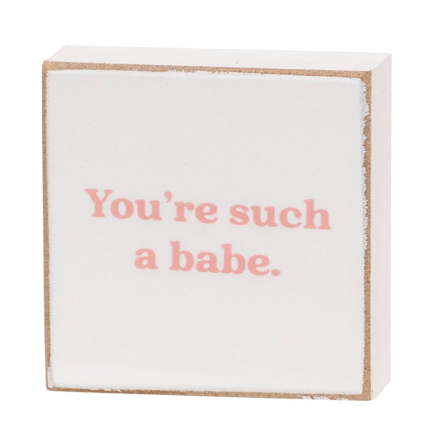 Kinda Obsessed 2” Square Block - 4 Assorted