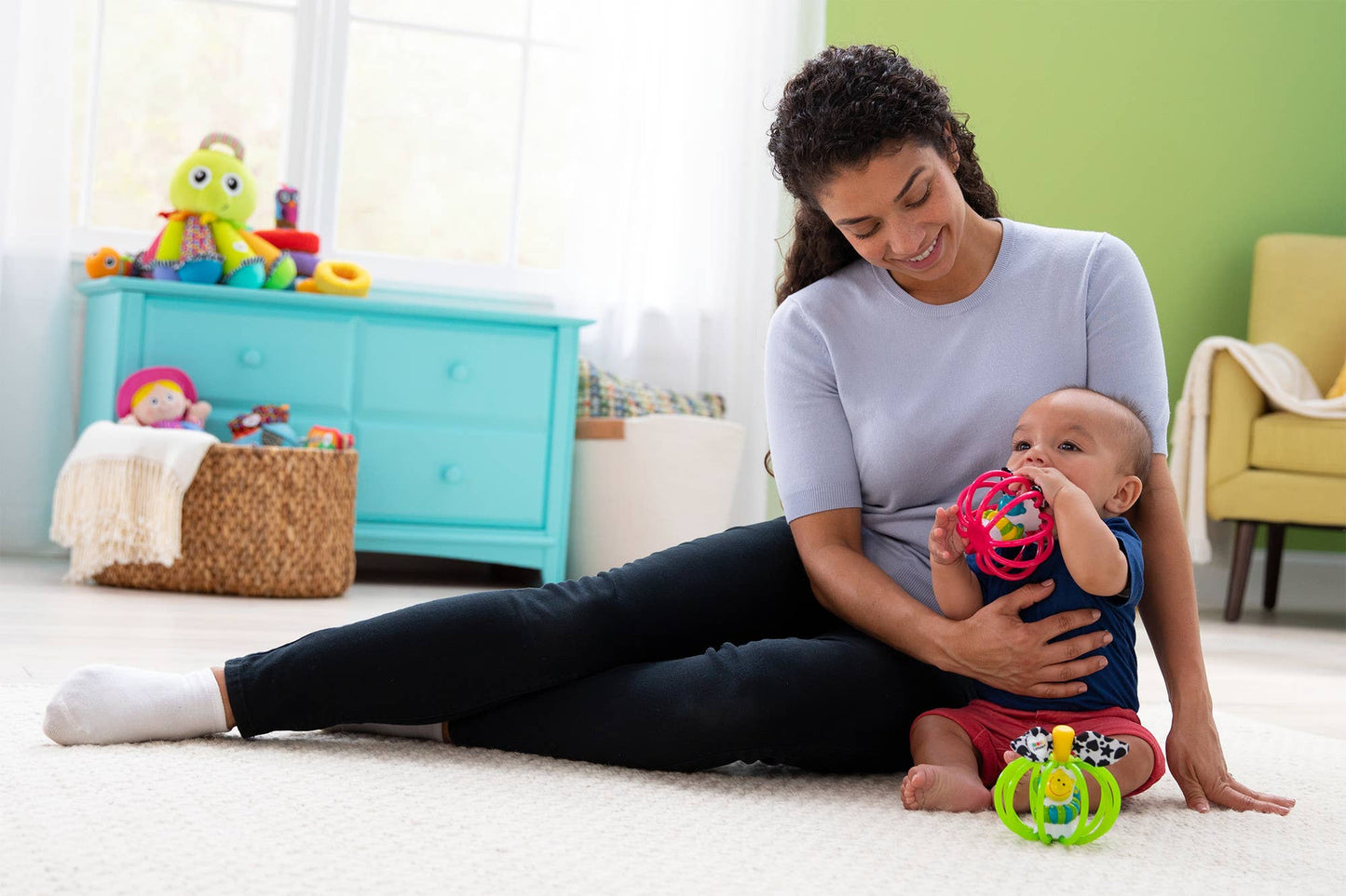 TOMY Lamaze Grab Apple Toy Assorted