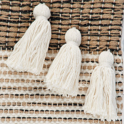 Neutral Tassels Stocking