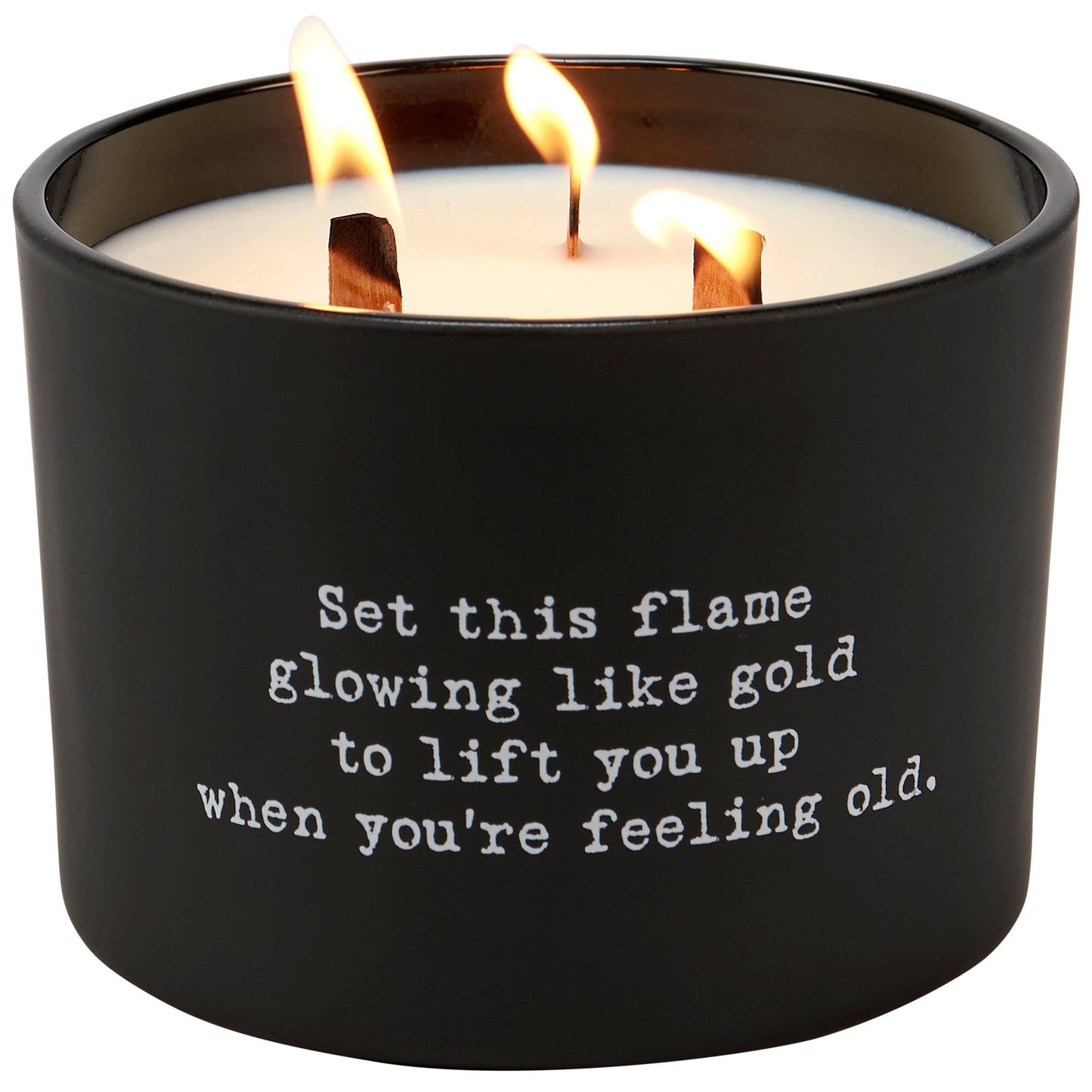 Age Poetry Candle