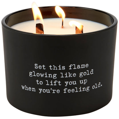 Age Poetry Candle