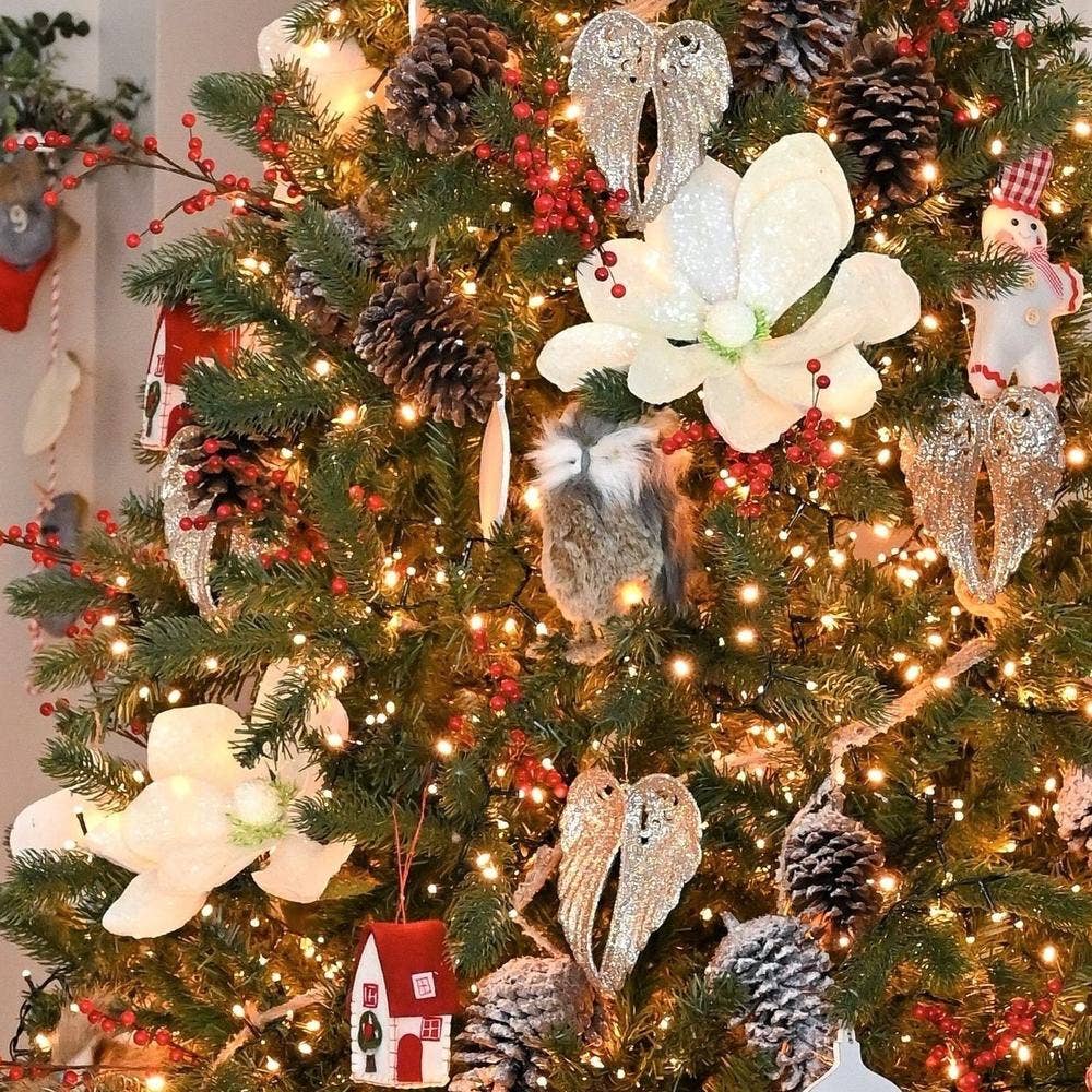 22" Red Artificial Berry Stem