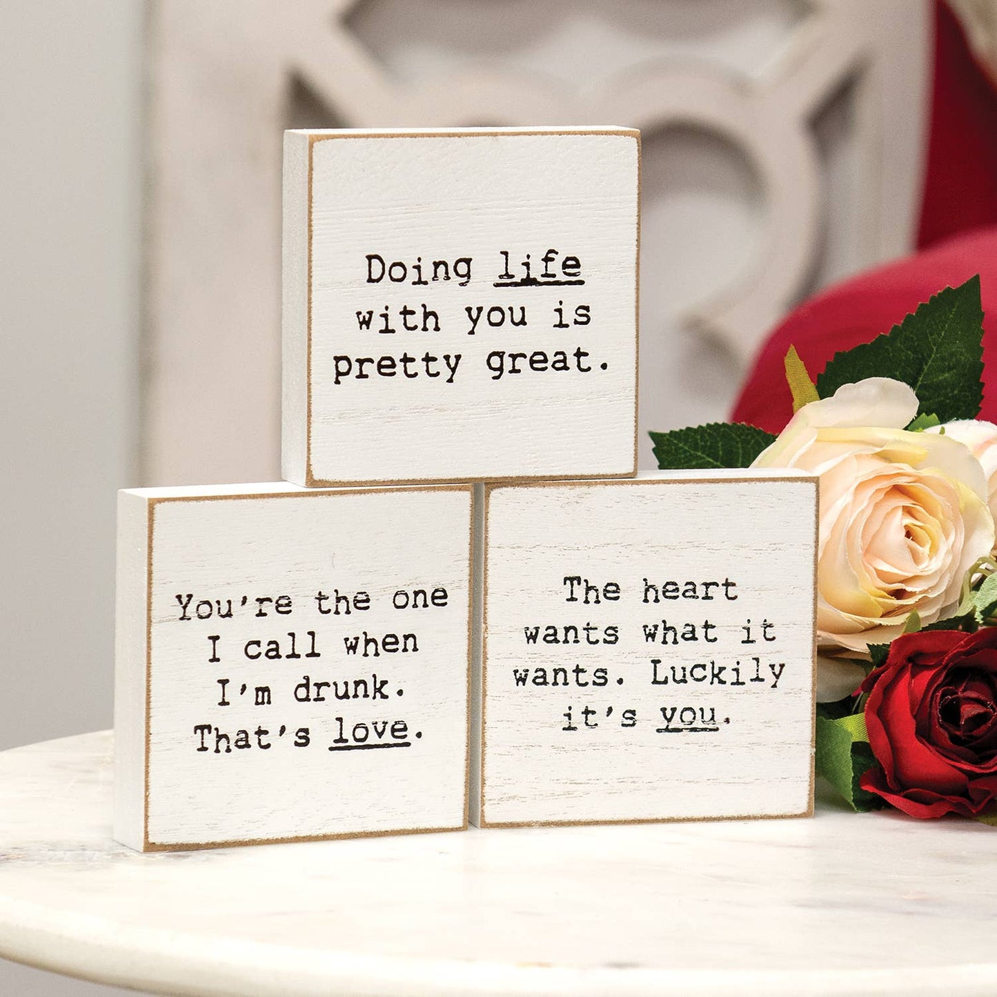 Doing Life Mini Square Block