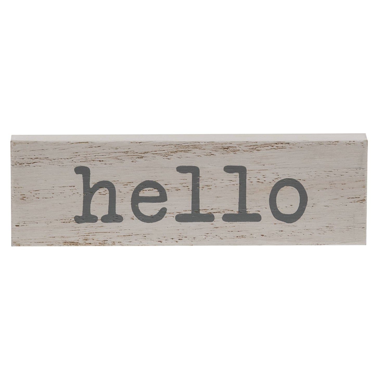 Hello/Welcome/Spring Mini Block, 4 Assorted
