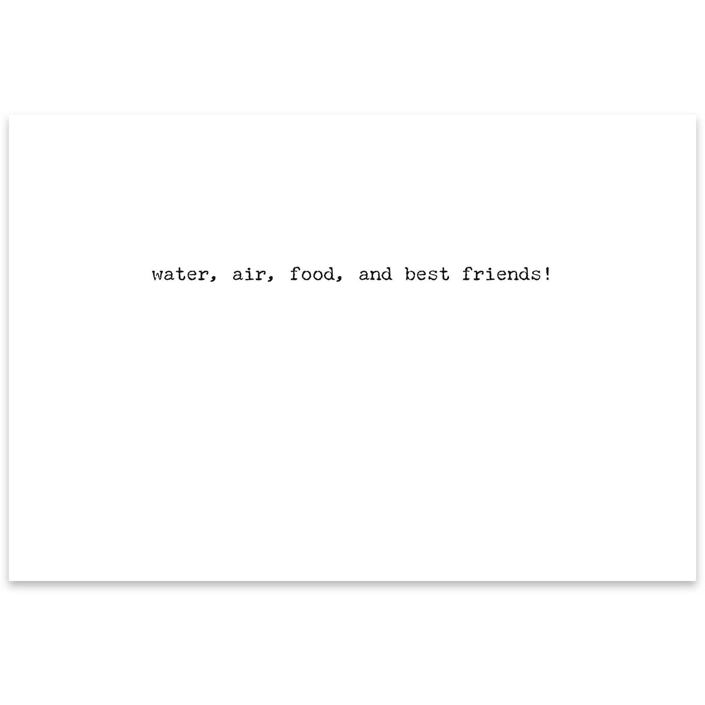 In Life Greeting Card