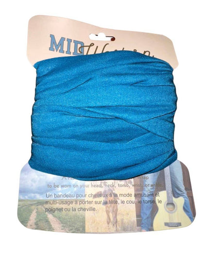 Solid Turquoise Stretchy Wrap