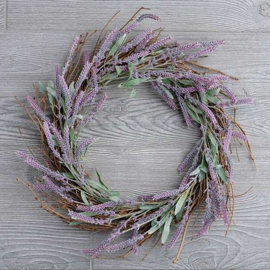 Lavender Wreath