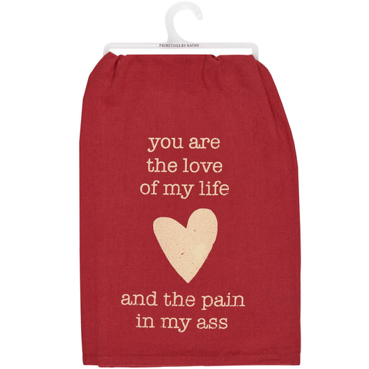 Love Of My Life Kitchen Towel