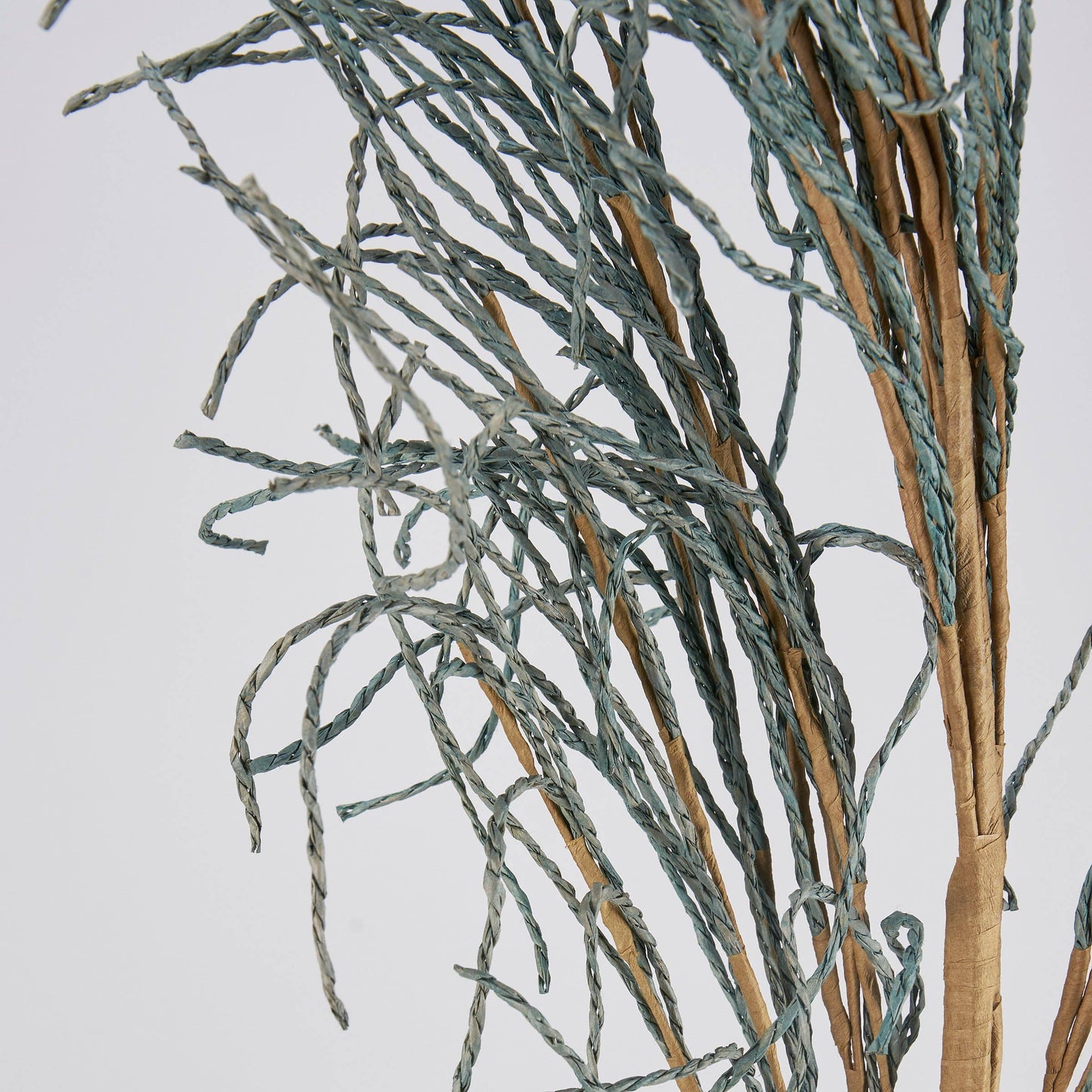 Blue Pampas Floral Pick