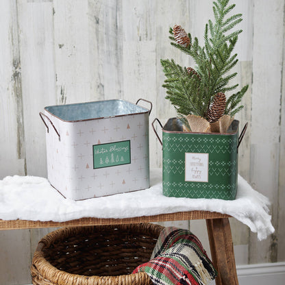 Winter Blessings Bin Set
