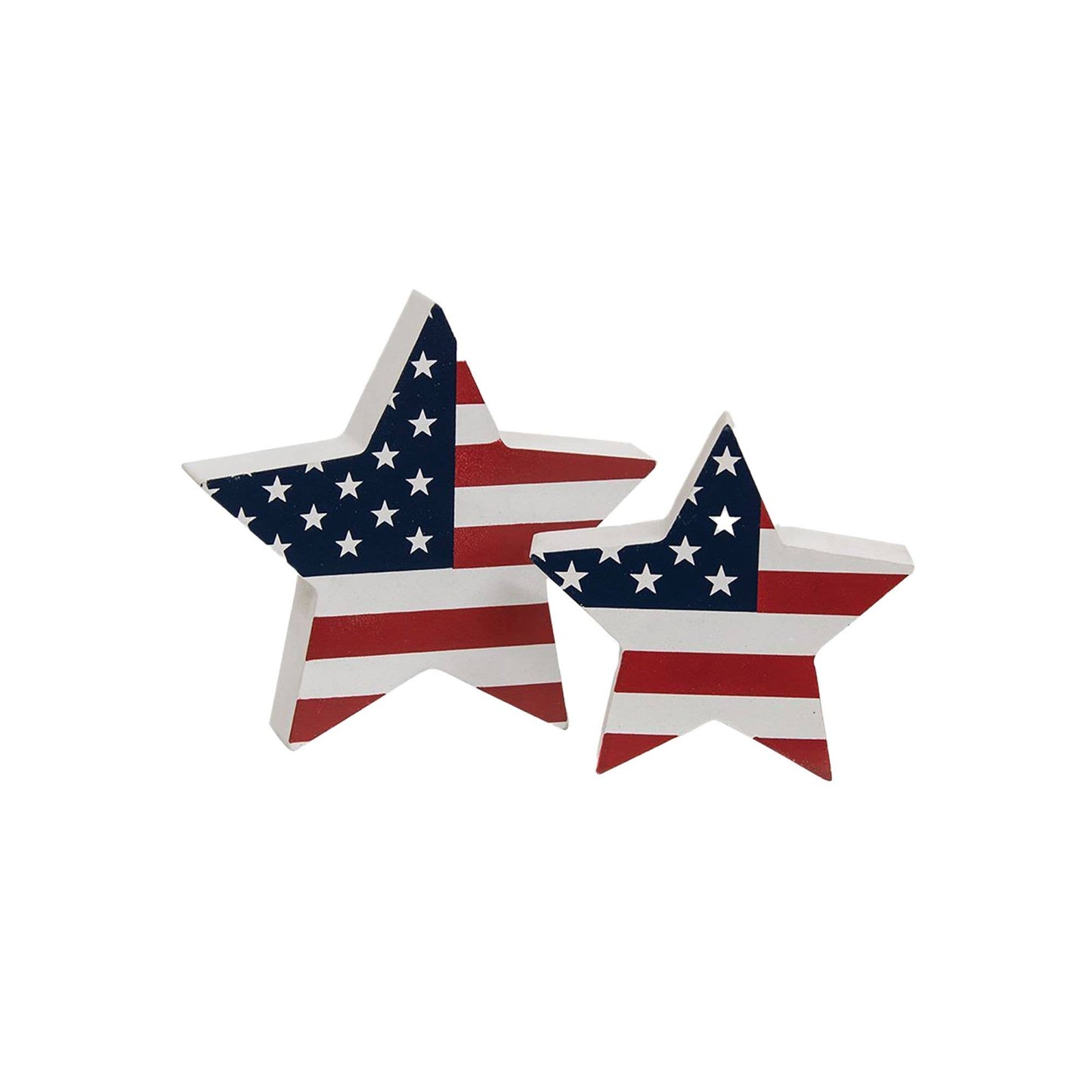 2/Set, USA Flag Star Sitters
