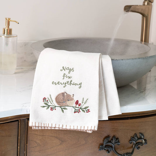 Naps Fix Everything Kitchen Towel