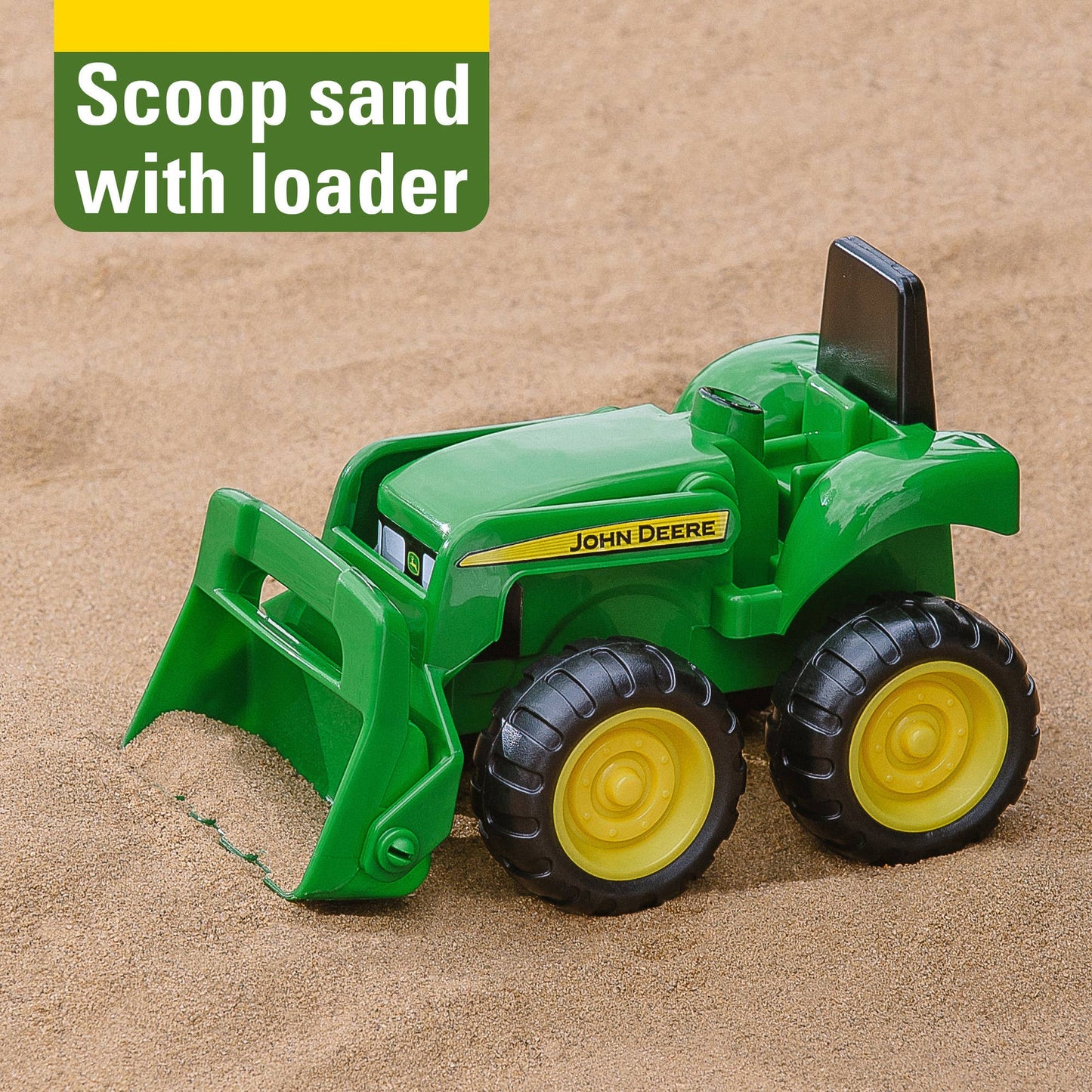 TOMY John Deere 6 inches Sandbox Vehicle 2 Pack