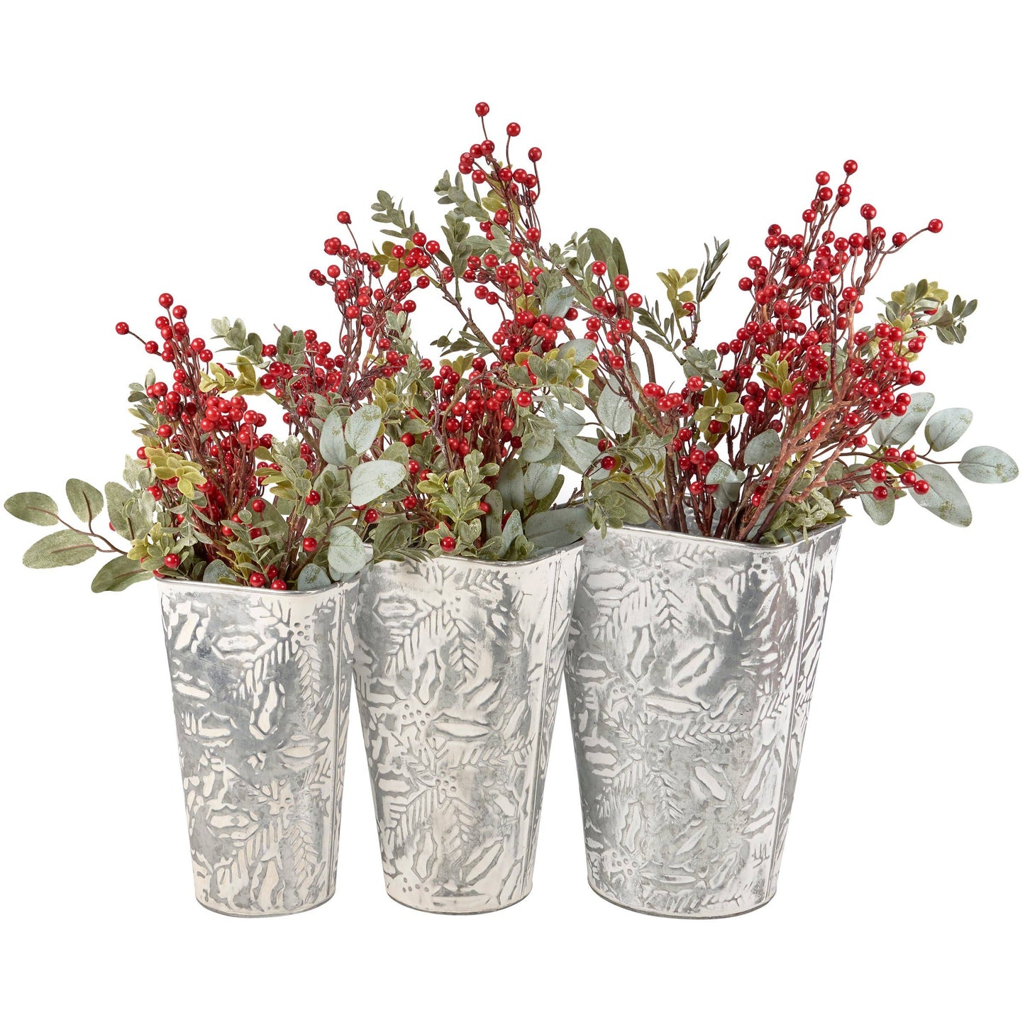 Pine Wall Bucket Set