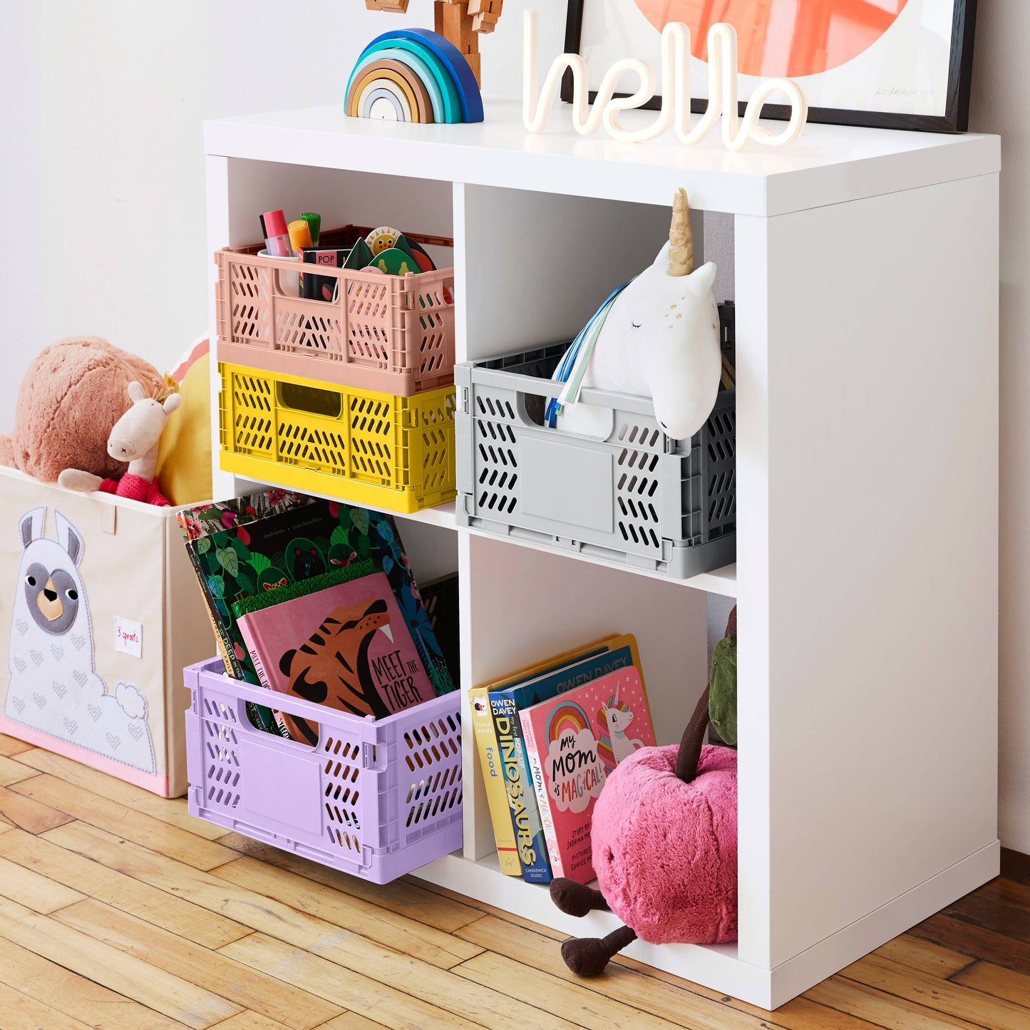 Modern Folding Crate - Large