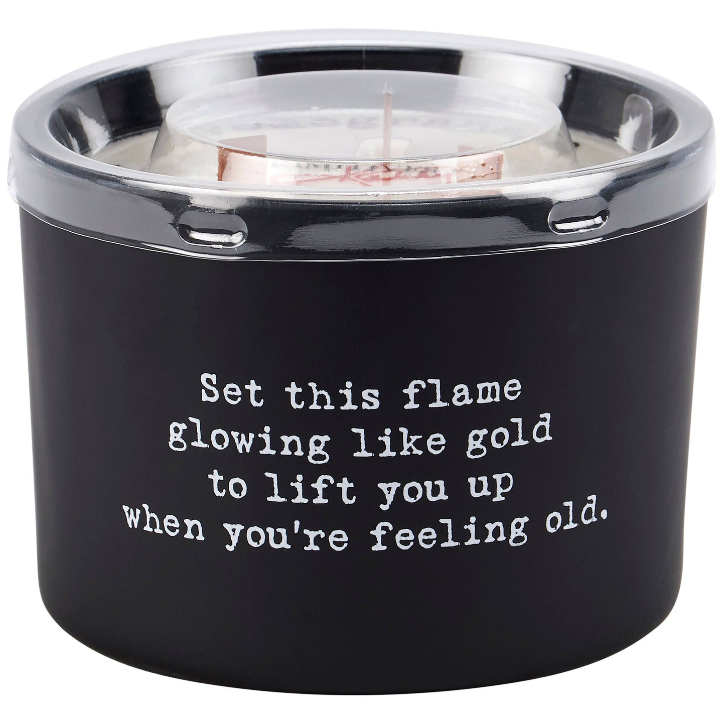 Age Poetry Candle