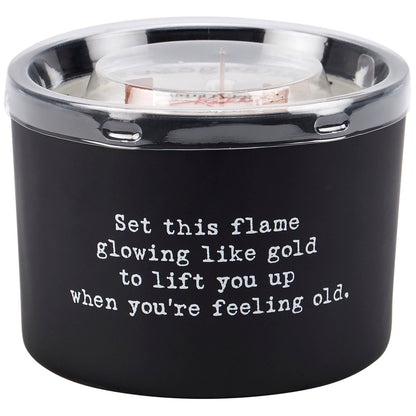 Age Poetry Candle