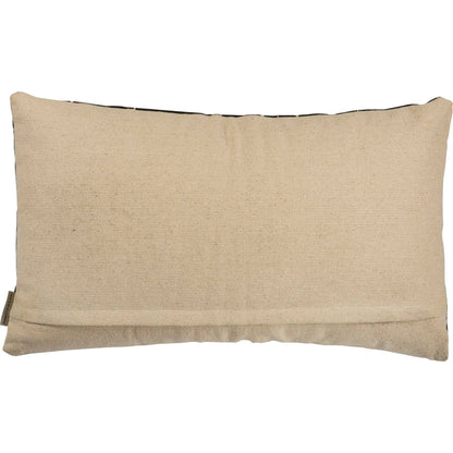Black Geo Pillow