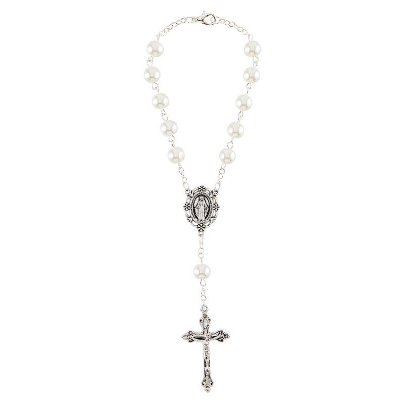 Crm Pearl Auto Rosary