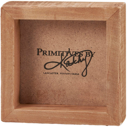 Jesus Blessed Box Sign Mini