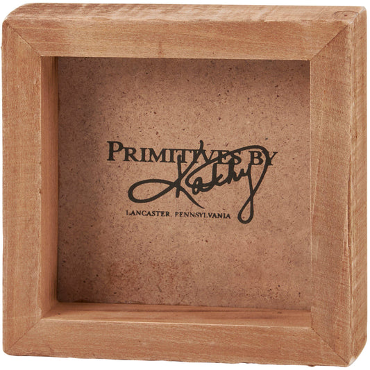 Jesus Blessed Box Sign Mini