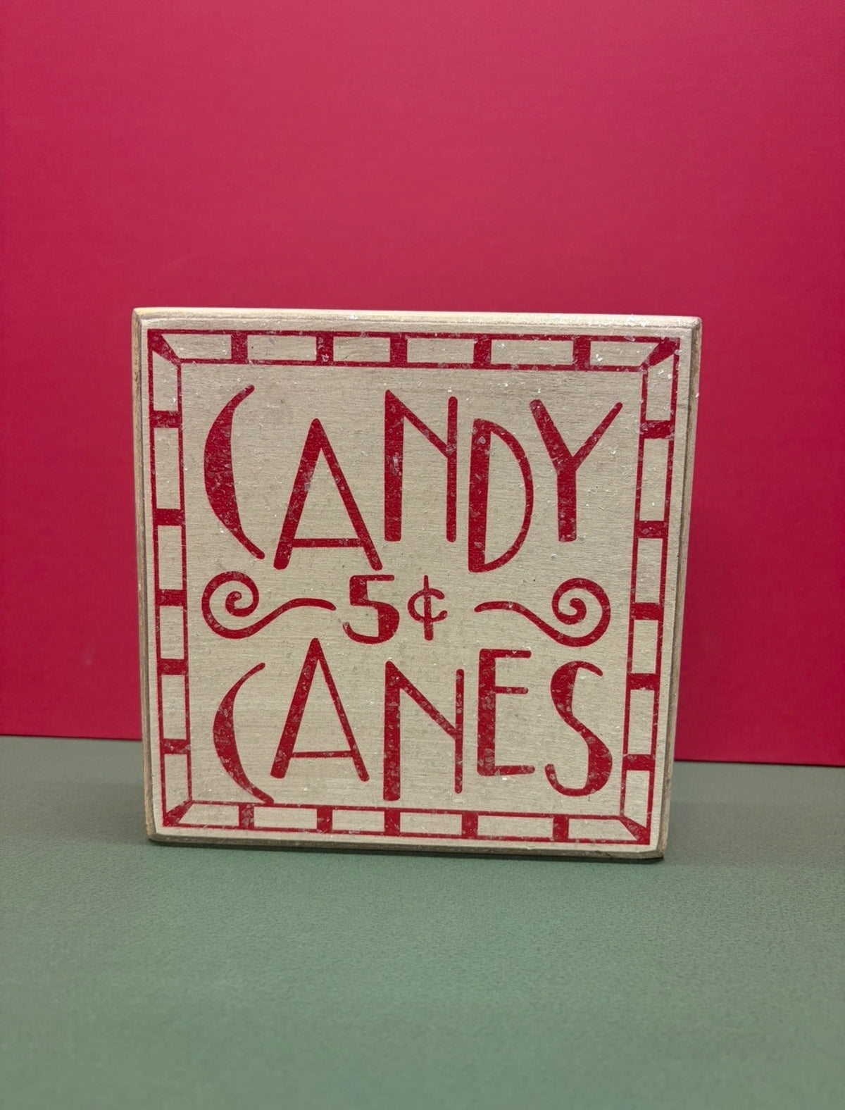 Candy Canes Sign