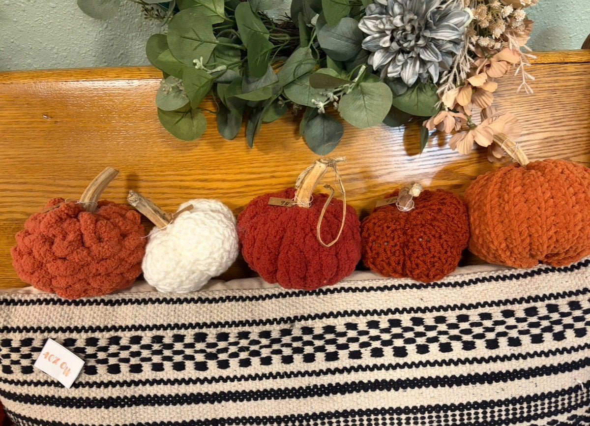 Medium Stuffed Pumpkins