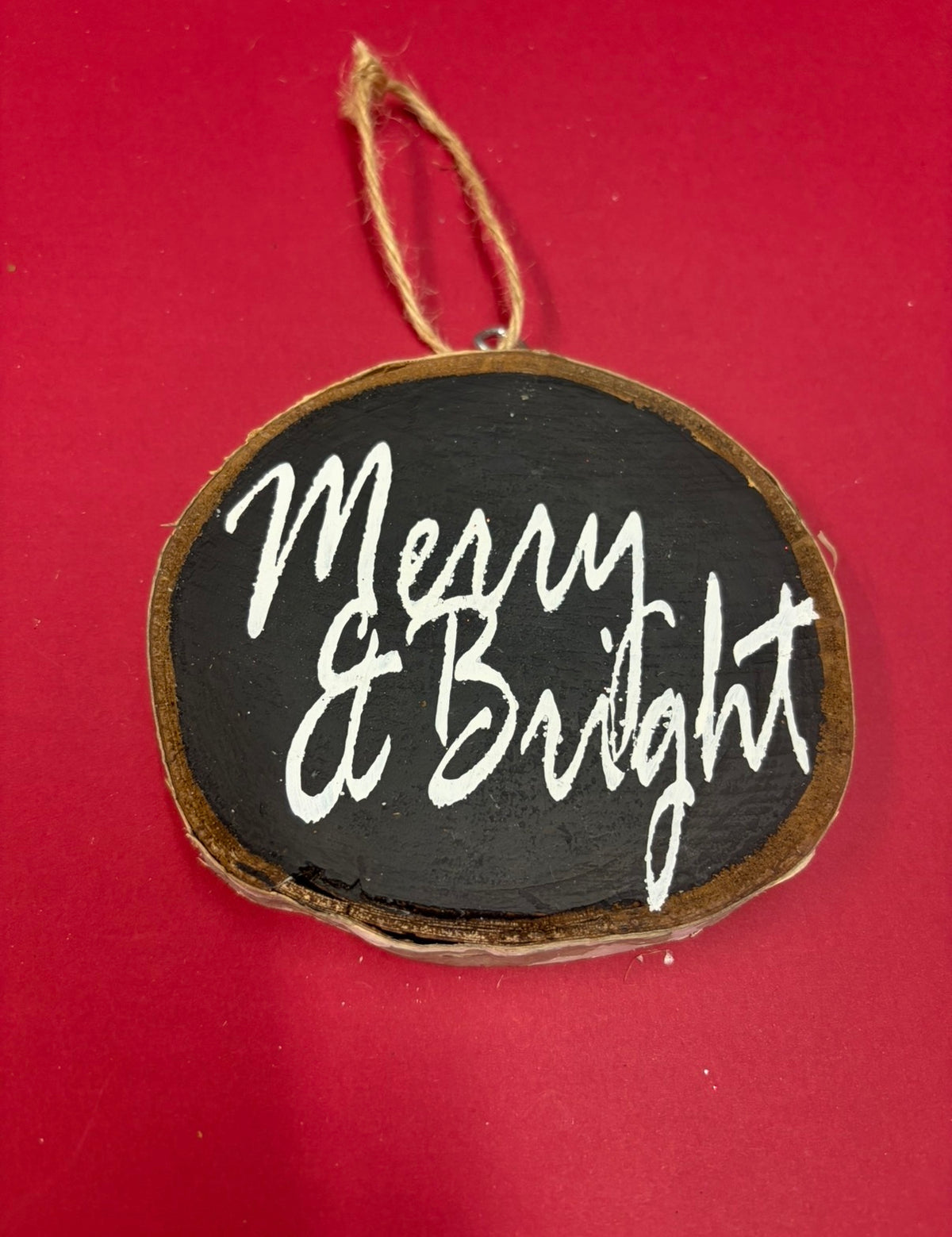 Merry and Bright Ornament