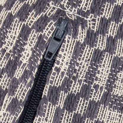 Navy Diamonds Pillow