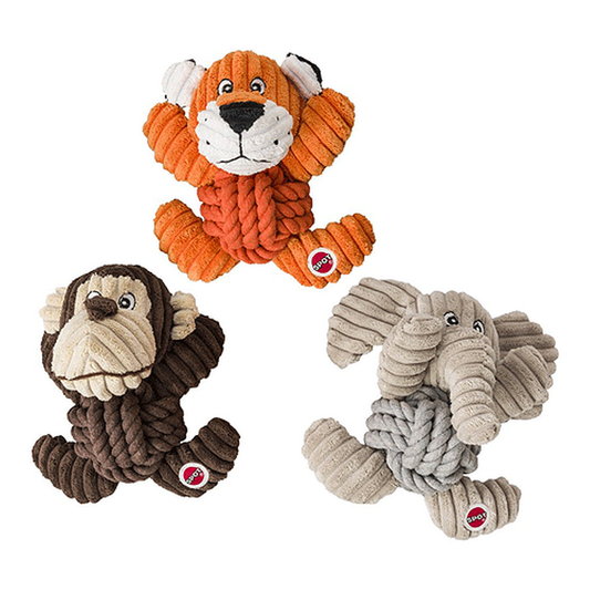 Ethical Knot for Nothin' 6.5" Knotted Rope Body Dog Toy