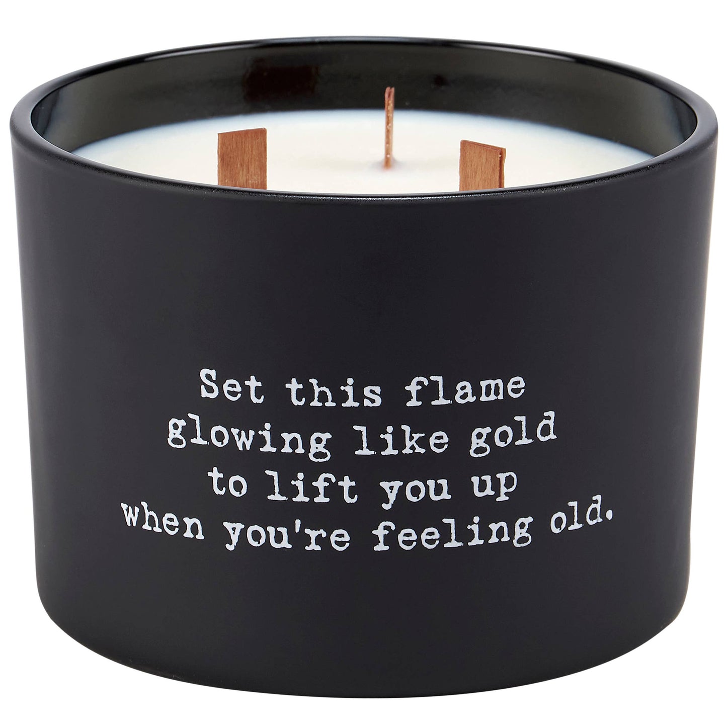 Age Poetry Candle