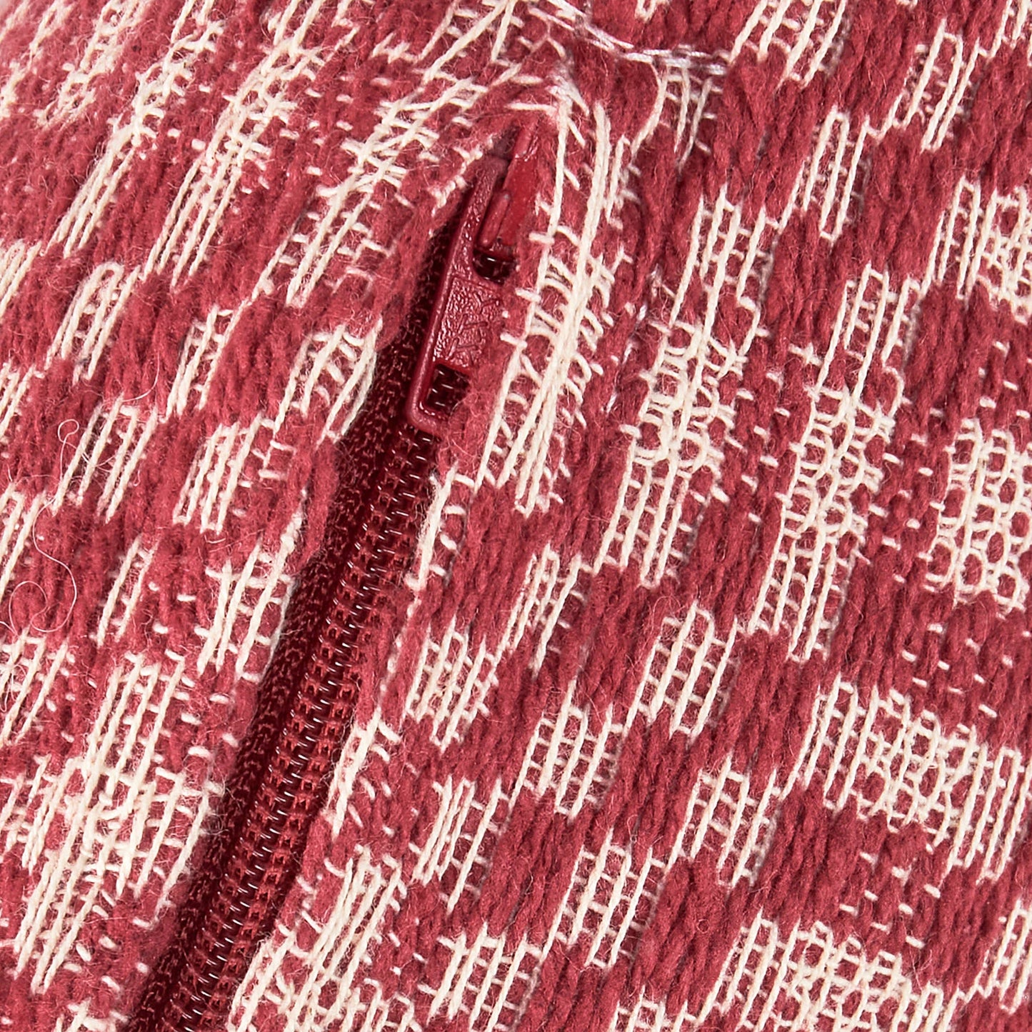 Red Diamonds Pillow