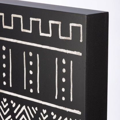 Mudcloth Box Sign