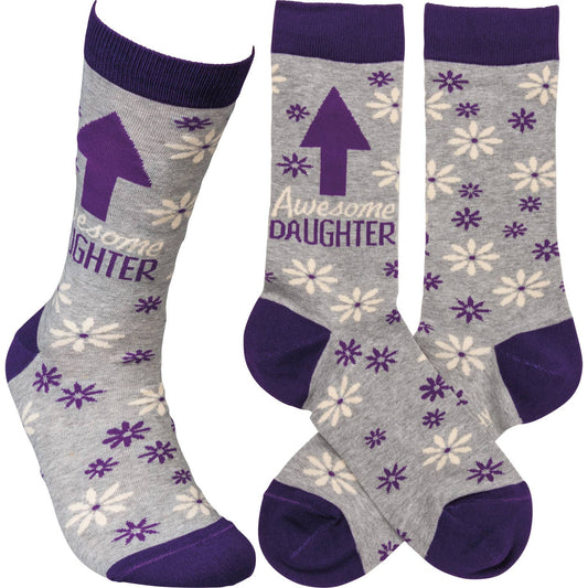 Awesome Daughter Socks