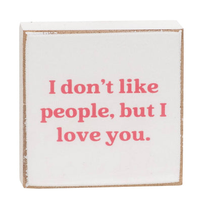 Kinda Obsessed 2” Square Block - 4 Assorted