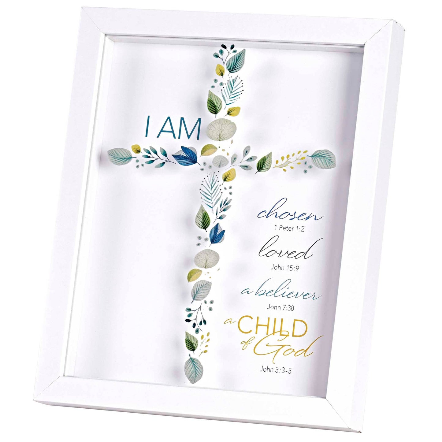 Framed Art I Am Chosen Child Boy