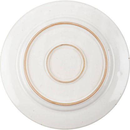 Ribbed Snowflake Large Plate
