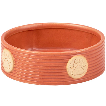 Small Paw Print Pet Bowl