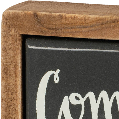 Comfort & Joy Box Sign Mini