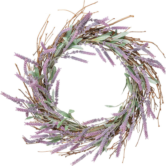 Lavender Wreath