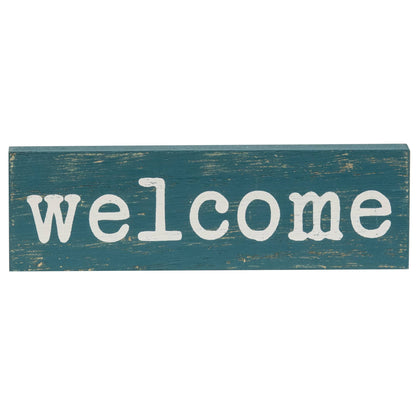 Hello/Welcome/Spring Mini Block, 4 Assorted