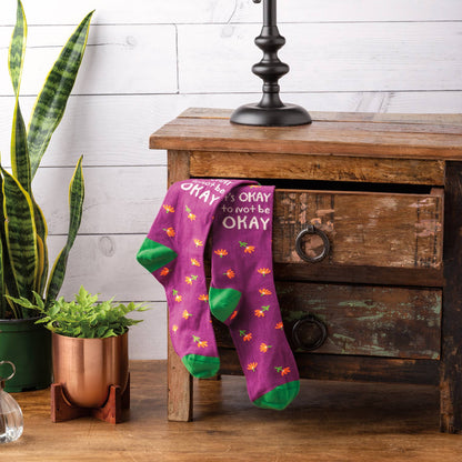 It's Okay To Not Be Okay Socks