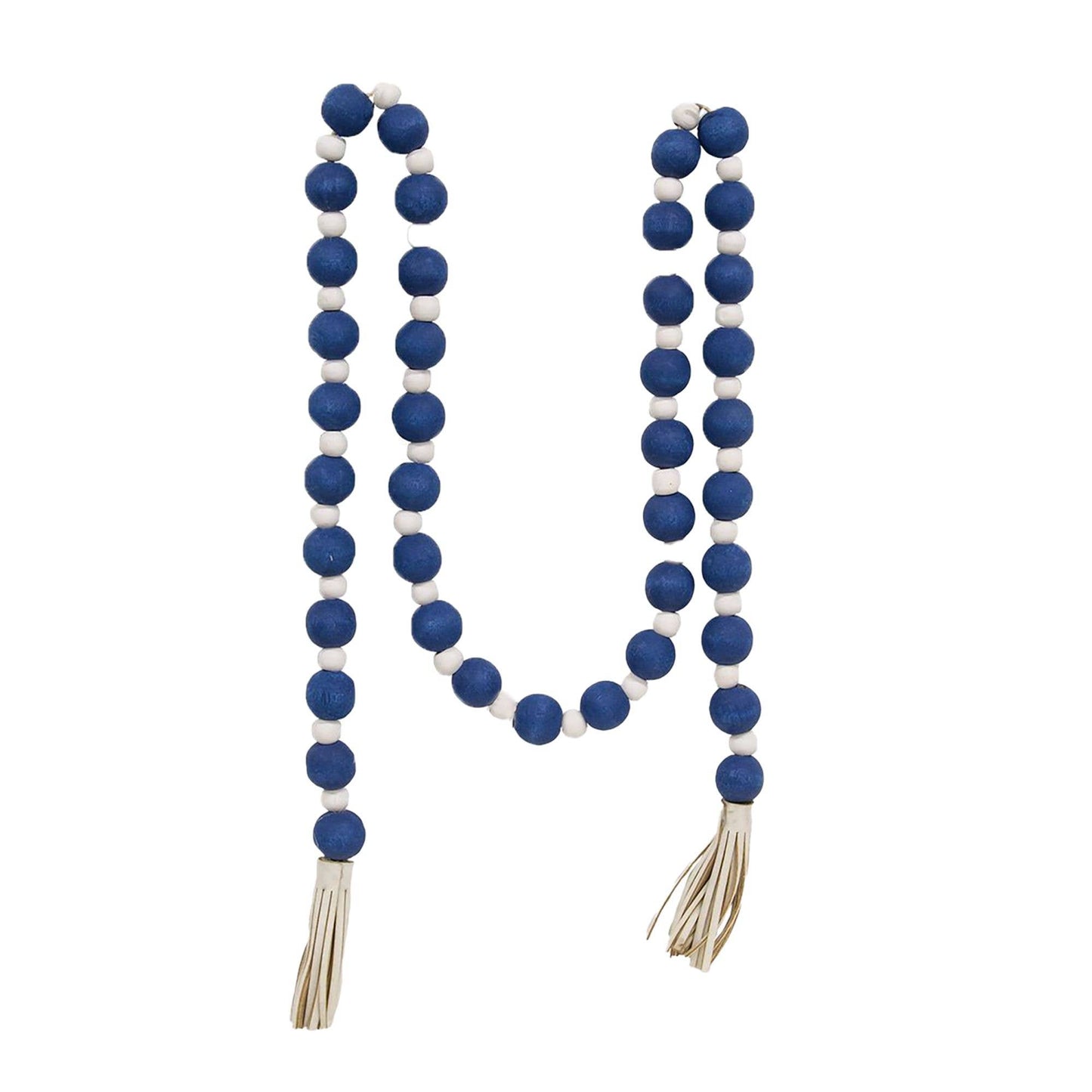 Blue & White Bead Garland