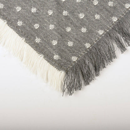 Plaid And Dots Medium Pet Bandana Set