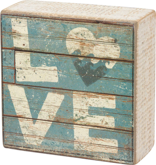 Love Beach Box Sign