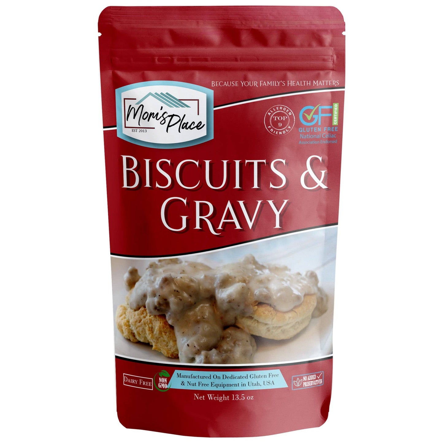 Gluten-Free Buttermilk Biscuits & Country Gravy Mix