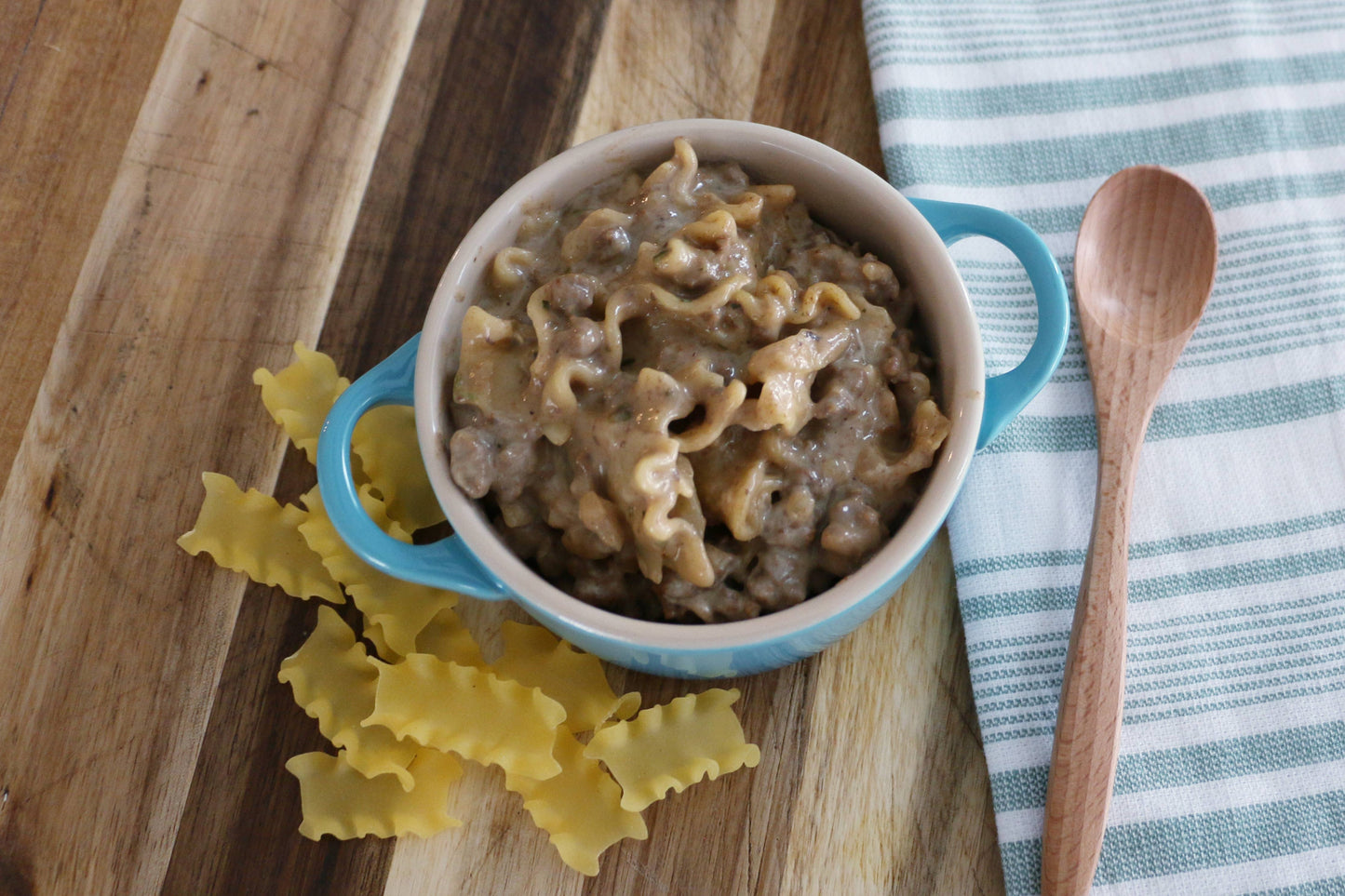 Gluten-Free Beef Stroganoff Skillet Meal