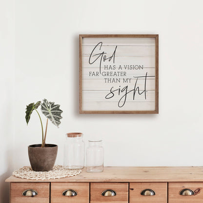 God Has A Vision Whitewash