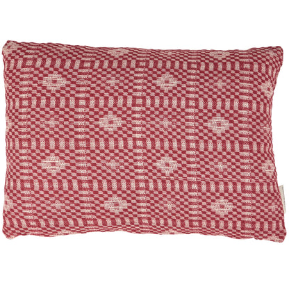 Red Diamonds Pillow